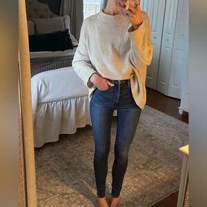 Ultra high rise super skinny jeans